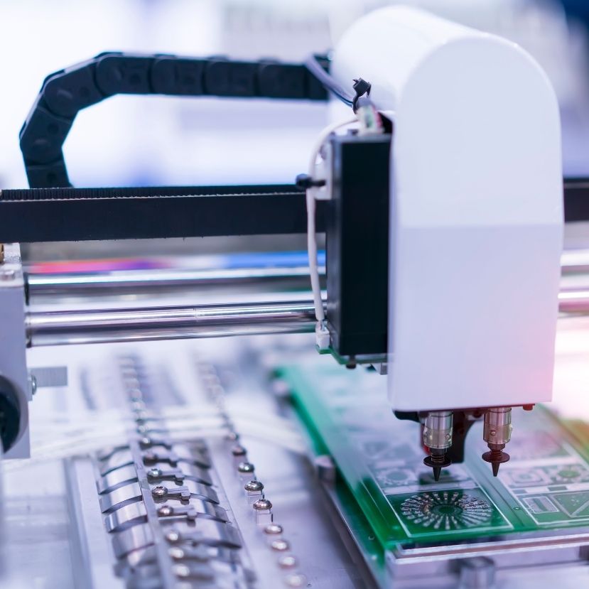 PCB assembly picking police machine