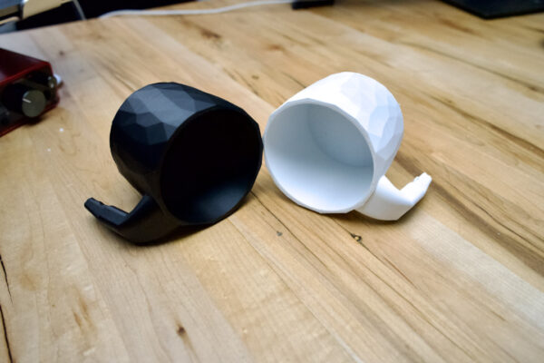 BMW i3 cup holders - 3D printed in ABS