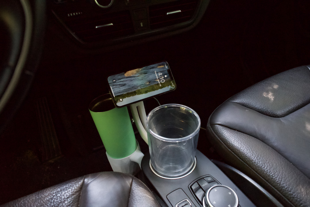 BMW i3 cup holders - 3D printed in ABS