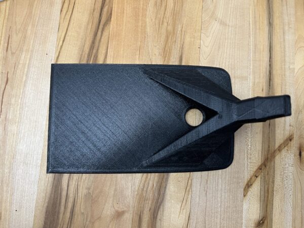 BMW i3 accessory that creates a hidden compartment and shelf under the armrest - Image 4